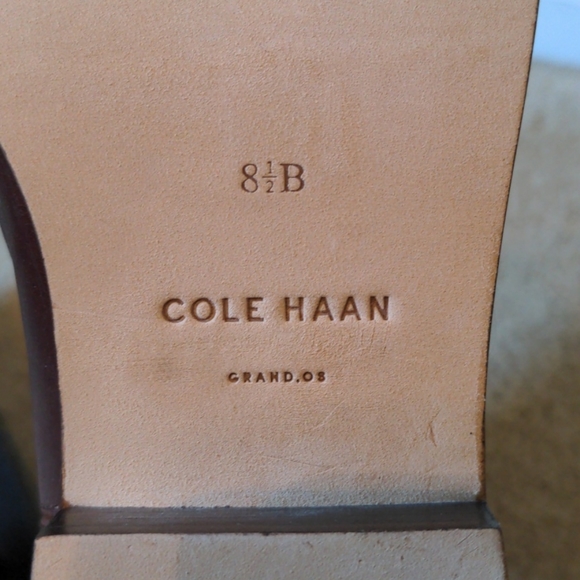 Cole Haan Brown Leather Boots - Picture 5 of 6